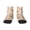 1 Black, variant on Rateoe Breakfast Pattern Quarter Crew Socks,Toe Seamed Ankle Socks,Cotton Cushioned Breathable Athletic Crew Sports Socks
