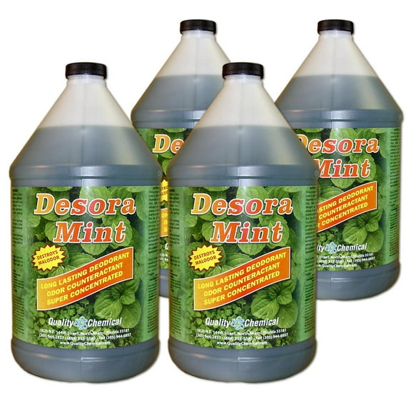 Quality Chemical / Desora Mint Concentrated Mint Scented Fragrance / 4 Gallon case