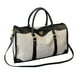 thumbnail image 4 of Bolsa de viaje de lona para hombre y mujer, bolsa de yoga para ropa, bolsa deportiva para gimnasio, bolsa de mano Negro Grande, 4 of 9