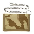thumbnail image 1 of Cartera de exterior triple, portátil, compacta y novedosa, ideal como regalo para hombres y amantes de las actividades al aire libre. Caqui, 1 of 9