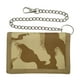 thumbnail image 1 of Cartera para exteriores triple, tarjetero, ligera, plegable, novedosa, para hombre, regalo para papá Caqui, 1 of 9