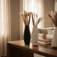 thumbnail image 2 of 2 Floreros Figura Minimalista Decoración Hogar Casa Xtellar Negro Blanco, 2 of 4