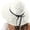 White, variant on Beach Hats for Women Big Straw Wide Brim Summer Hat Floppy Foldable Roll Up Cap Sun Hat,Black