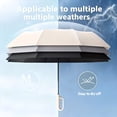 thumbnail image 2 of Folding Umbrella Large Canopy for One Person Compact Travel Umbrella with Hook Handle Portable Collapsible Umbrella for Backpack Carry and Outdoor Commuting, 2 of 2