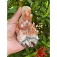 thumbnail image 5 of Extra Large Red and Brown Calcite Rough Natural Stones, Raw Calcite Red and Brown Crystals (2-3 Pounds), 5 of 9