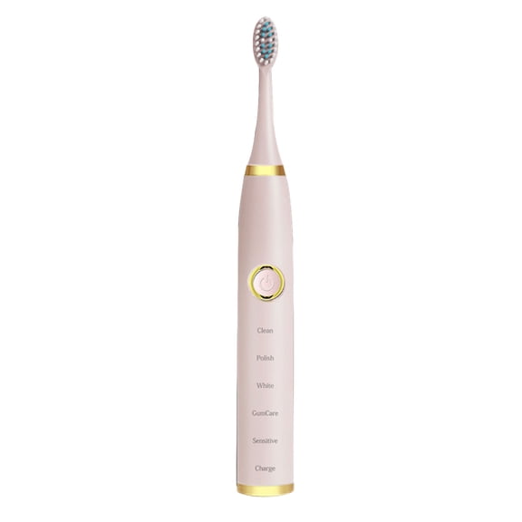 Wovilon Toothbrush, Toothbrush With 8 Brush Heads, 5 Cleaning Modes, IPX7-Newly Upgraded Toothbrush, Longer Life, Faster Charging