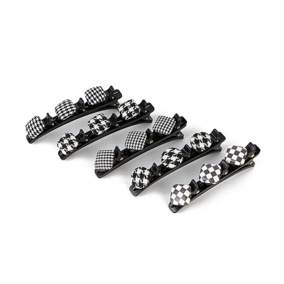 5 Pack Braided Hair Clips,Double Retro Layer Twist Plait Clip, Hair Clips For Styling, Hair Styling Clips, 3 Mini Multi-Layer Hollow Woven Hairpin for Women Girls Braided Hair(Swallow Gird)