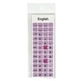 thumbnail image 1 of Notebook English Keyboard Stickers Color Keypad Sticker Desktop, 1 of 9