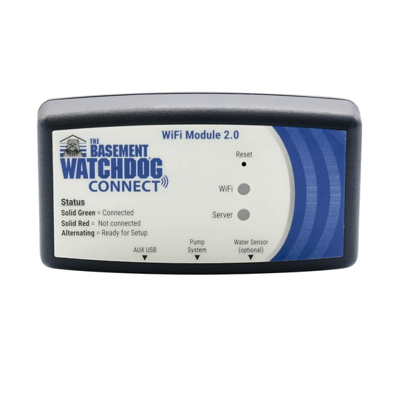Módulo Wi-Fi 2.0 para sistemas de bombas de sumidero con batería de respaldo