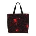 thumbnail image 1 of Easygdp Red Spider On The Web Bolsa Tote para Mujer, Bolso de Hombro para Trabajo, Playa, Viajes, Compras y Supermercado, 1 of 7