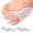 Clear, variant on Bunion Cushion Protector, 10 Packs of Bunion Corrector Pads with Separator for Big Toe, Gel Shield for Foot Pain Relief, Calluses, Corns - Beige