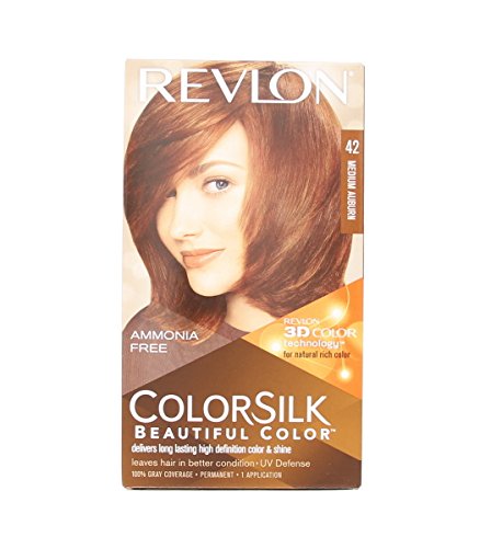 4 Pack Revlon Colorsilk Beautiful Permanent Hair Color 42 Medium