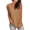 Khaki, variant on Tank Tops for Women 2026 Summer Casual Lightweight Loose Fit V Neck Sleeveless Shirt Basic Plain Tanks