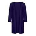 thumbnail image 6 of DTBPRQ Women's Cardigan Sweaters Lightweight Open Front Cardigans Solid Color 3/4 Sleeve Casual Soft Fall Knit Cardigan S-2XL, 6 of 6