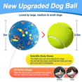thumbnail image 2 of Pelotas de tenis para perros Mankoda para masticadores agresivos de 7,6 cm, paquete de 3, 2 of 6