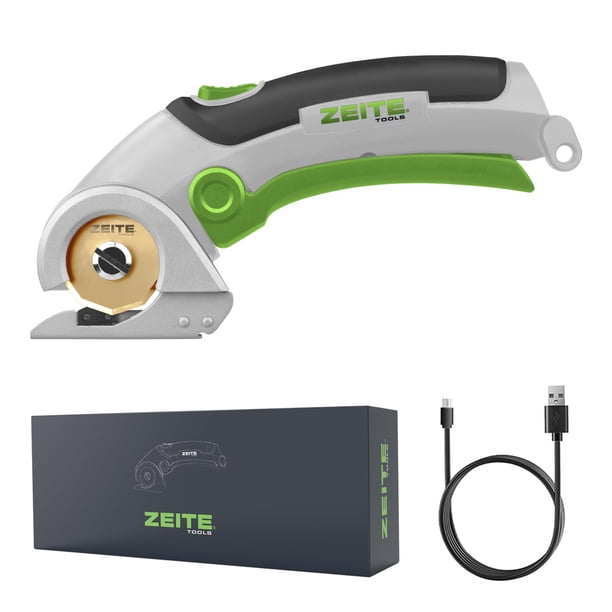 Cortador Rotatorio Inalámbrico ZEITE 4V con Hoja de Titanio