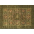 thumbnail image 1 of Ahgly Company Indoor Rectangle Abstract Brown Modern Area Rugs, 8' x 12', 1 of 4