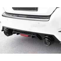 For Honda Civic 2016 2017 2018 Rear Lip Spoiler Bumper Diffuser High Quality Matte Black Primer PP ABS Car Accessories Body Kit