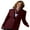 BURGUNDY, variant on LADIES' SINGLE-BREASTED BLAZER