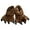 Brown-wn, variant on Paws Slippers Women Men Cute Fluffy Animal Slippers Warm Winter Wear Home Cozy Furry Soft Indoor Kawaii Shoes Brown One Size