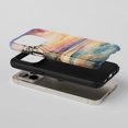 thumbnail image 2 of Beach Sunset For All iPhone Series Protective Phone Case Watercolor Multicolor, 2 of 7