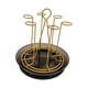 thumbnail image 1 of Soporte para secar tazas, estante para botellas con bandeja de drenaje, soporte resistente para árbol de tazas de té, estante para escurrir tazas, org B Oro, 1 of 9