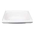 thumbnail image 3 of Lippert Components Bathtub 209681 Better Bath; Standard Tub; 24 Inch x 46 Inch; With Threshold; Without Seat; Smooth Floor Surface; Left Hand Drain; White; ABS, 3 of 4