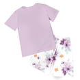 thumbnail image 4 of UAYOTSE Toddler Girl Cute Outfits Summer Kid Top Shorts Outdoor Casual Fashion Clothes for Girls School Wear,Sizes 6-7 Years, 4 of 6