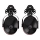 thumbnail image 1 of Hard Hat Earmuffs Noise Blocking Hearing Protection Adjustable Helmet Ear Muffs for Construction Site Workers Black Red, 1 of 4