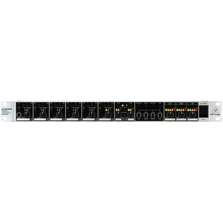 Behringer Ultrazone ZMX8210 V2 Professional 8-Channel 3-Bus Mic/Line Zone Mixer