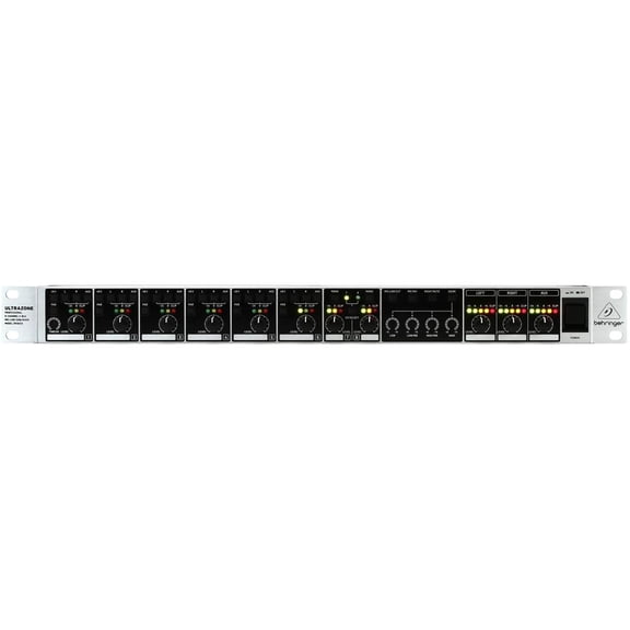 Behringer Ultrazone ZMX8210 V2 Professional 8-Channel 3-Bus Mic/Line Zone Mixer