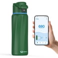 thumbnail image 1 of Botella de agua inteligente BOOST de acero inoxidable 946 ml con recordatorio, 1 of 8