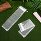 thumbnail image 4 of 50 bolsas plegables de organza con cordón para abanicos de mano, bolsas para regalos de boda o fiestas (blancas), 4 of 5