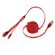 thumbnail image 2 of Cable de carga retráctil múltiple, cargador retráctil múltiple 3 en 1 para múltiples teléfonos Un cable de carga múltiple optimizado para la excelencia, 2 of 9