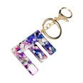 thumbnail image 1 of WREESH Mother's Day Custom Creative Keyring Clasp 26 English Letter Pendant Keyring, 1 of 8
