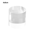 thumbnail image 3 of Acrylic Cosmetics Rings Display Stand Pad Photography Props for display stand Dolls 4x8cm, 3 of 6
