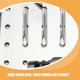 thumbnail image 3 of Milisten 24Ud Para Tablero Perforado Metal Resistentes Para Colgar Heavy Duty Uso En Taller, 3 of 8