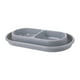 thumbnail image 1 of Comedero para gatos con comedero para mascotas, antideslizante, fácil de usar, para gatos de interior. Gris, 1 of 9