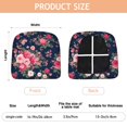 thumbnail image 3 of Pioneer Flower Seat Covers for Dining Room Chairs Set Of 6,Stretch Printed Washable Chair Seat Cover with Elastic Ties and Button,Removable Waterproof Couch Cushion Covers, 3 of 6