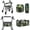 Forest Black Cat, variant on ZUXONGSY Red Plaid Print Rollator Walker Seat Covers for Seniors Rollator Walker Seat and Backrest Covers Seat Rollator Bag for Rollator Walker Accessories Decor Seat Cover