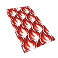 thumbnail image 2 of Disketp Fire Symbols Print Bathroom Towels,Cotton Towel,Soft Towels For Kitchen And Bath, 2 of 9
