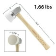 thumbnail image 4 of Powernail 2ALW Ultra-Light White Rubber Flooring Mallet Hammer (1.7 lbs), 4 of 5