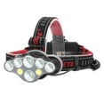 thumbnail image 2 of Faro delantero shamjiam con lámpara roja recargable impermeable 8 LED, 2 of 8