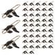 thumbnail image 1 of Clips de cebo para pesca de impacto, accesorios de liberación de anzuelos, aparejos de polea para señuelos, clips rápidos Negro, 1 of 9