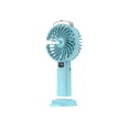 thumbnail image 1 of Toystoory Ventilador USB de mano, portátil, recargable, modos de pulverización, reposición, refrigeración, pantalla Digital, de oficina, Electrodomésticos Azul claro Toystoory HA079779-04B, 1 of 6