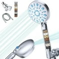 thumbnail image 1 of Filte Shower Head Modes High Pressure Shower Head with Handheld Showerhead Built in Power Wash for Clean Remove Chlorine & Hard Water with Shower Hose & Sh, 1 of 8