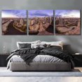 thumbnail image 6 of Epic Art 'Lavender Chicago' by Epic Portfolio, Acrylic Glass Wall Art, 3 Piece Set, 108" x 36", 6 of 8