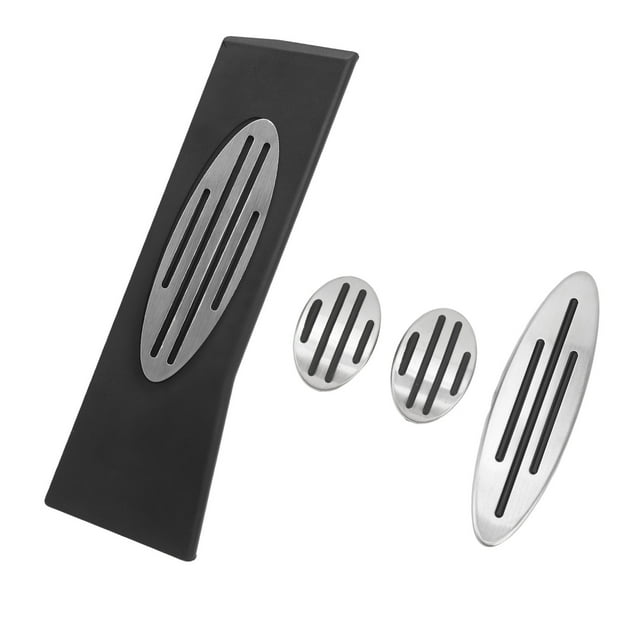 Pédale de Frein Antidérapante pour Voiture, Repose-Pieds de Frein à Essence pour Mini R52 R53 R55 R56 R57 R58 R59 F55 F56 F57, Haute Résistance Résistante à l'Usure avec Surface Texturée, Installation Simple