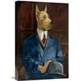 thumbnail image 1 of Global Gallery Avery Tillmon 'Inspector Dogleash' Canvas Wall Art, 1 of 4