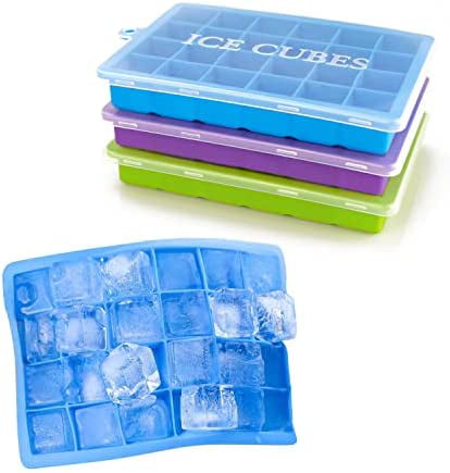 Silicone Square Ice Tray Frozen Maker Big Ice Cube Tray Bar Mold Mould DD 